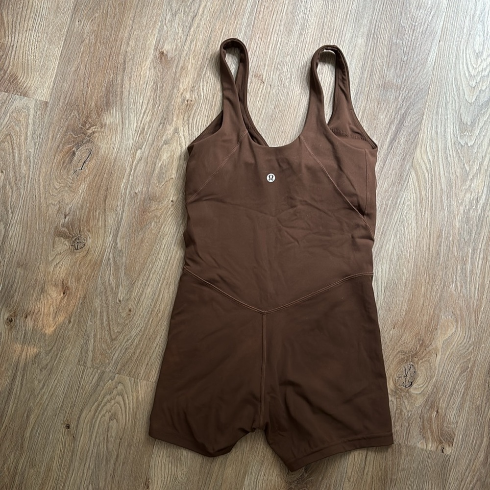 Like NWOT LULULEMON Align Bodysuit 4” Java